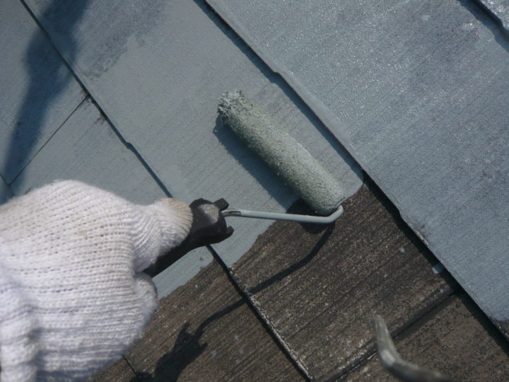●塗装工事：屋根①