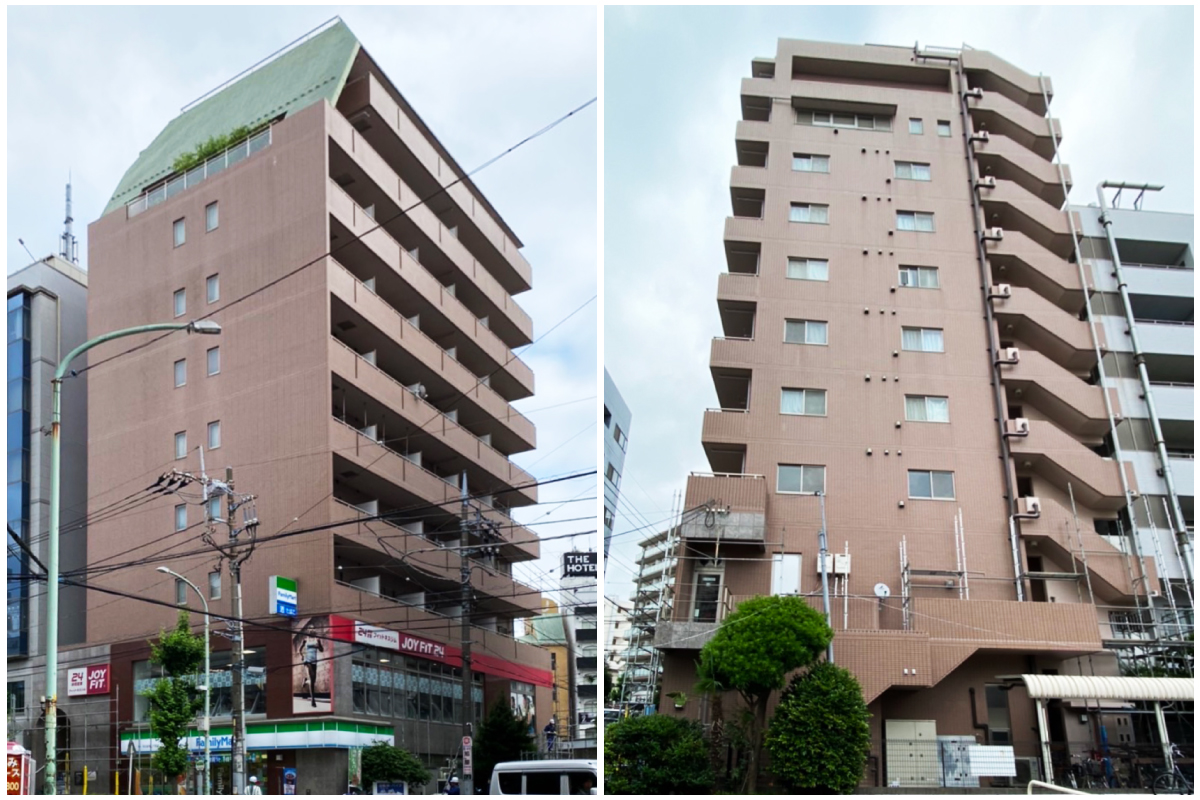 埼玉県川口市のマンション大規模修繕工事が始まりました